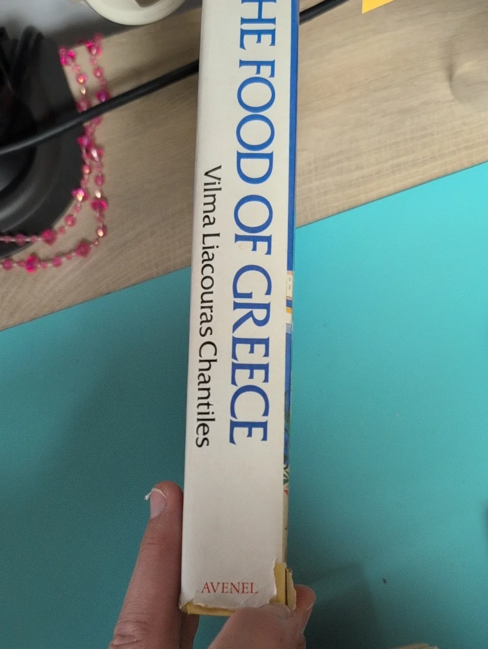 Vintage Vilma Liacouras Chantiles The Food of Greece  Cookbook